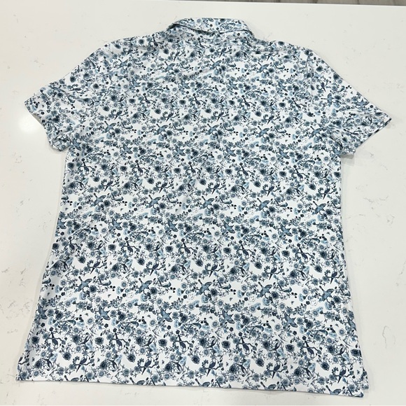 G/FORE Men's Botanic Garden Tech Jersey Polo - Picture 6 of 7